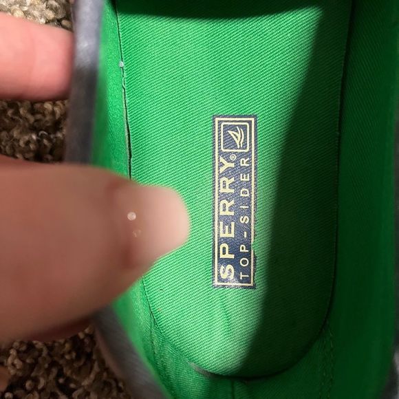 SPERRY Top-Sider Navy Distressed Size 9M Boat Shoes - Picture 4 of 7